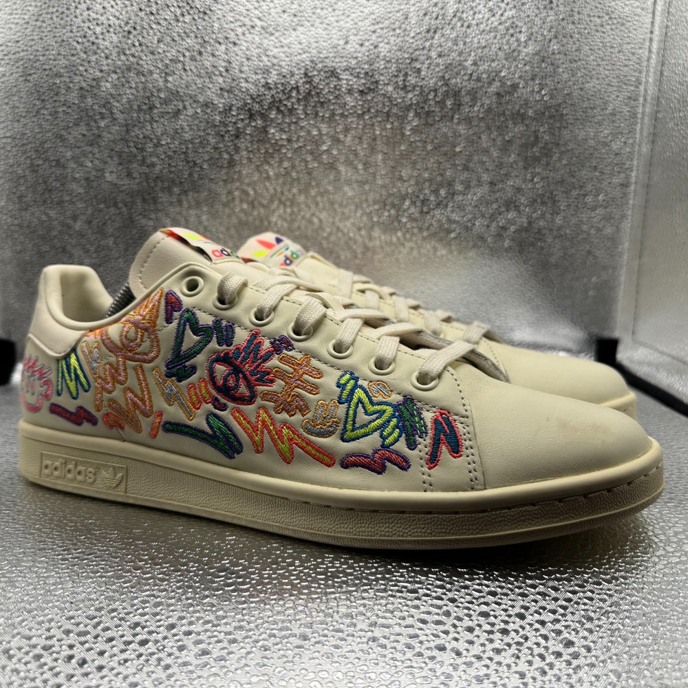 Size 9.5 Adidas Stan Smith Kris Andrew Smalls Pride Collection Mens Shoes GX6394